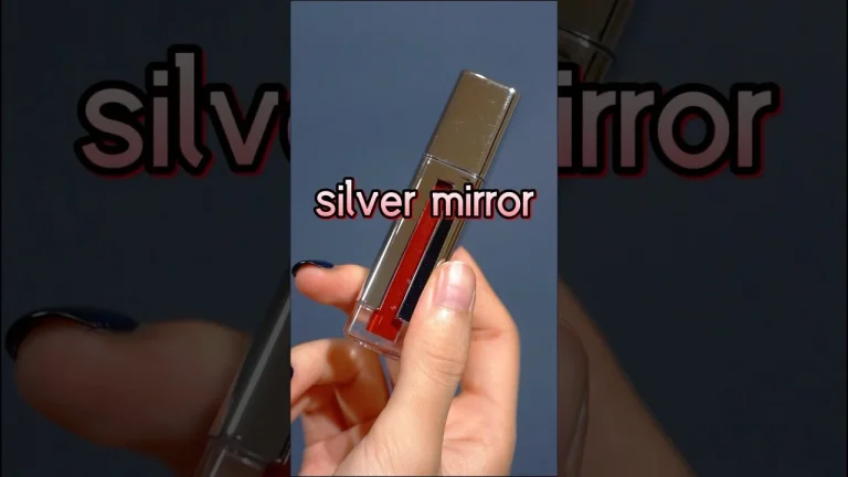 mirror square lip gloss tube