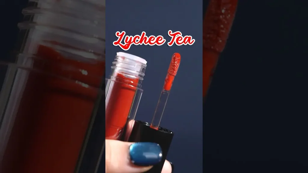 lychee tea lip gloss tubes