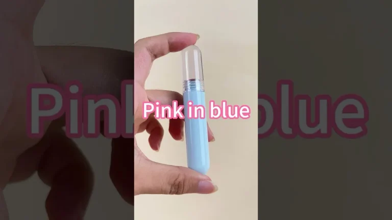 sky blue lip gloss